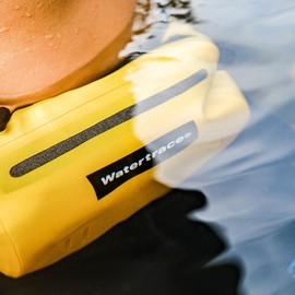 Watertrace Waterproof Snorkeling Bag Waterproof Waist Bag Canoe Kayak Surfing Boat Storage Pack Fishing Camping Paddle Board Jet Ski Motorcycle Dry Bag Fanny Pack Waterproof (Yellow)