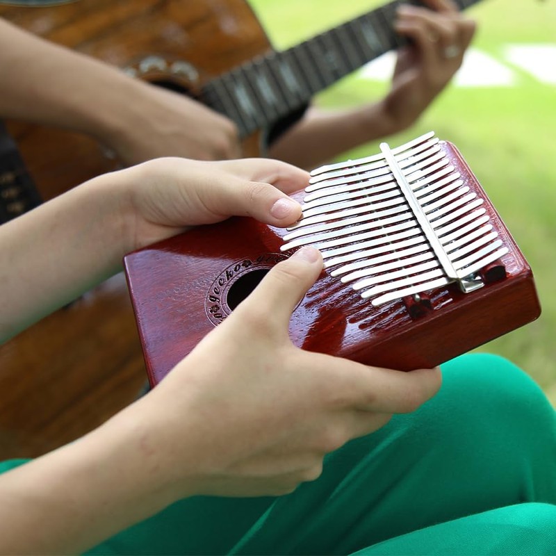 GECKO Kalimba 17 keys Kalimba Thumb Piano and EVA High
