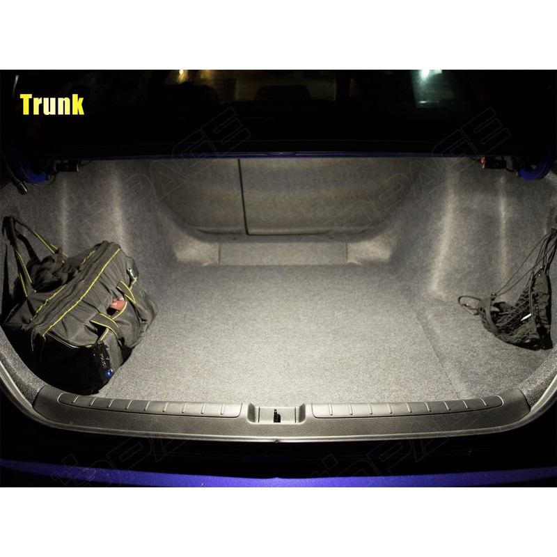 ENDPAGE 15-Pieces White Interior LED Light Kit Package Compatible With