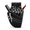 Hairdressing Scissor Pouch by Kassaki Black Check Tool Belt Bag