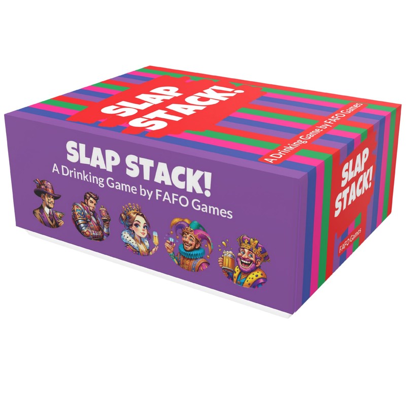 FAFO GAMES Slap Stack - A Fun Drinking Card Game