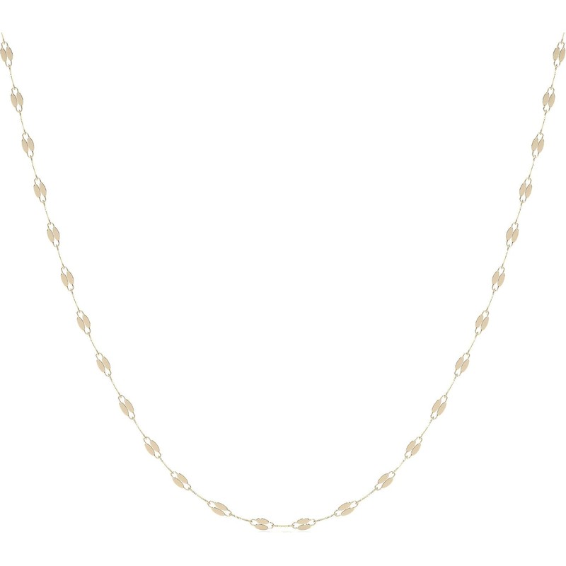 Cadena de Oro Mujer 10K de 50 cm Collar Italiano