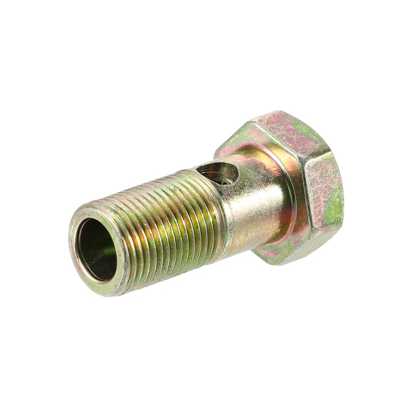 X AUTOHAUX 1 Pcs M12x1 Banjo Bolt Fitting Adapter Replacement