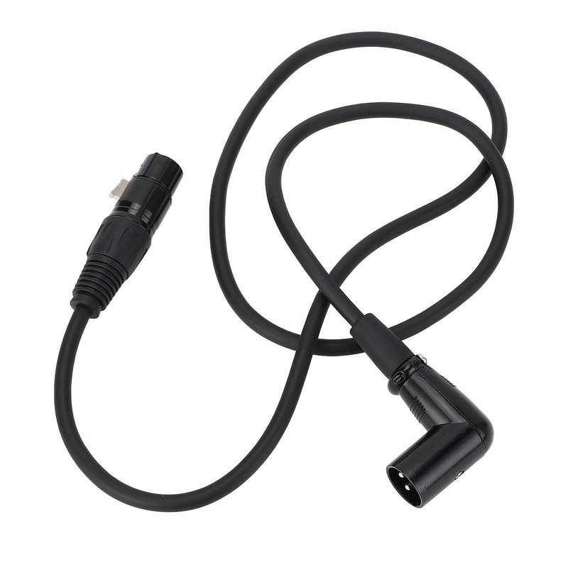 2PCS Microphone Extension Cables 3 Pin XLR Male to Female