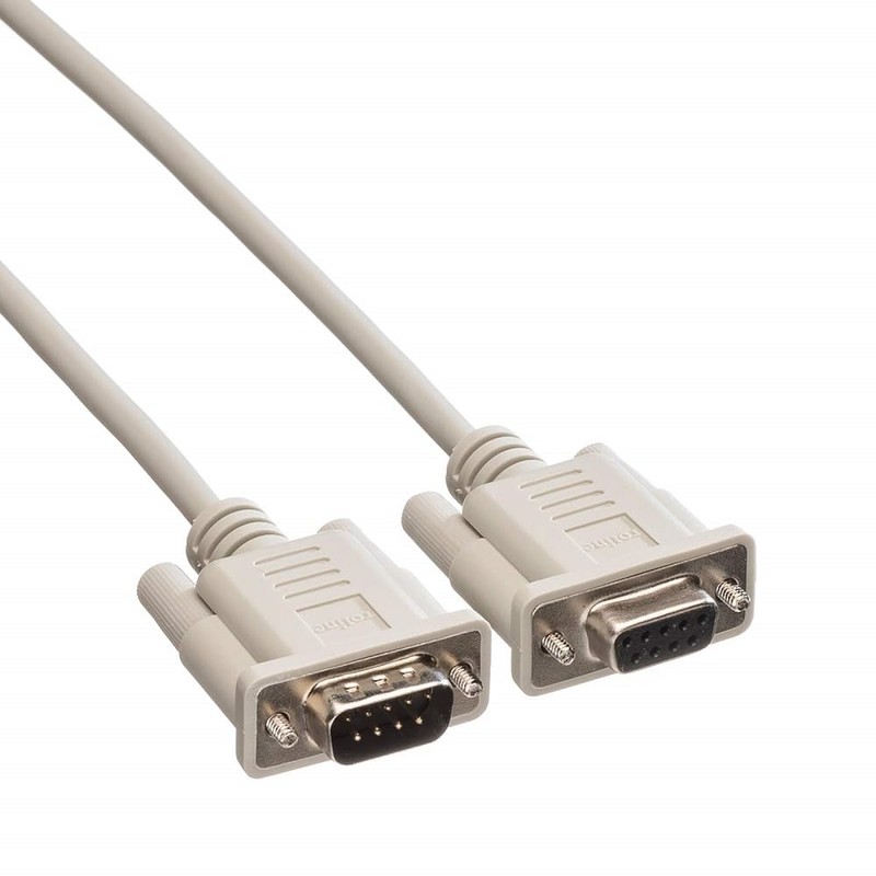 ROLINE RS232-Kabel 9pol ST-BU, 1,8 m