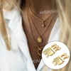 Magnetic Jewelry Clasps, 2 Pcs Gold Layered Necklace Clasps for
