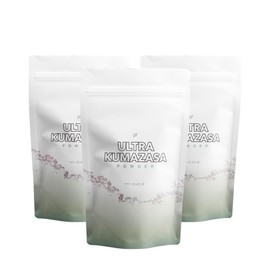 PASTEL 【 北海道 熊笹 100% 】 クマザサ パウダー 100g 無添加 無農薬 粉末 北海道産 国産 サプリメント (3袋セット)