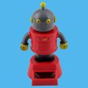 Freak Scene Dashboard Wobble Figure Robot Red Grey Solar Bot