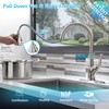 APPASO Single Handle Pull Down Kitchen Faucet with Sprayer, Stainless
