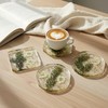 Silicone Resin Coaster Molds, 6-Cavity 4 Inch Polygonal Epoxy Mold
