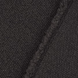 Boucle Deluxe Decorative Fabric Plain Mottled Grey 1.4 m Wide