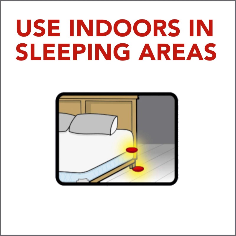 Raid Violet Bed Bug Detection Traps 8 Count Indoor Travel