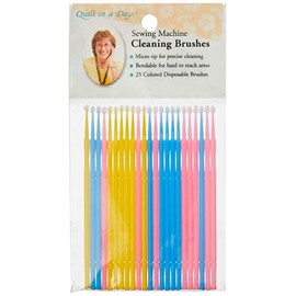 Quilt in a Day Sewing Machine Cleaning Brushes (1 Pack of 25)