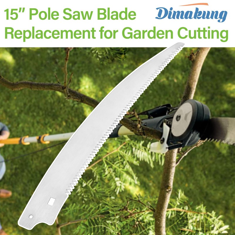 15 Inch Pole Saw Blade Replacement for Fiskars Tree Pruner,
