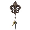 SPI Home Cast Iron Fleur De Lis Wall Hook