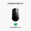 kwmobile Mouse Feet Replacement Compatible with SteelSeries Rival 3 Computer