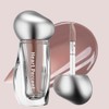 Heart Percent Dot On Mood Over Melting Gloss, No. 04 Nudie Cocoa, 1 piece / 하트퍼센트 도트 온 무드 오버 멜팅 글로스, 04호 누디 코코아, 1개