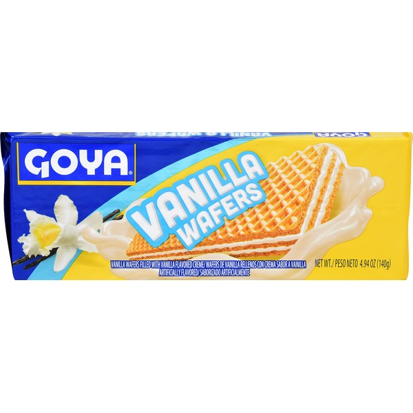 Goya Vanilla Wafer Cookies, 4.94 Ounce