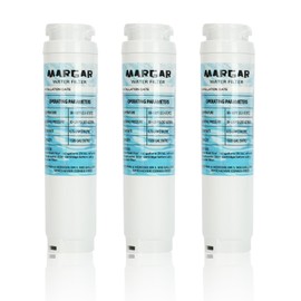 KWF1000 Water Filter Replacement for 11513640 KWF1000 Intensive Clear Water Filter, Ice Maker Filters Compatible with 644845, 9000077104, 9000194412, Miele F 1xxx, F 2xx1, KF 1xxx, KF 2xx1(3 PACK)