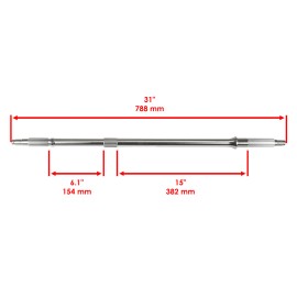 Honda Rear Axle Shaft for Honda TRX250 Fourtrax 250 2X4 1985 1986 1987