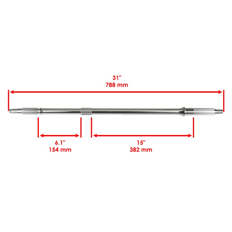 Honda Rear Axle Shaft for Honda TRX250 Fourtrax 250 2X4
