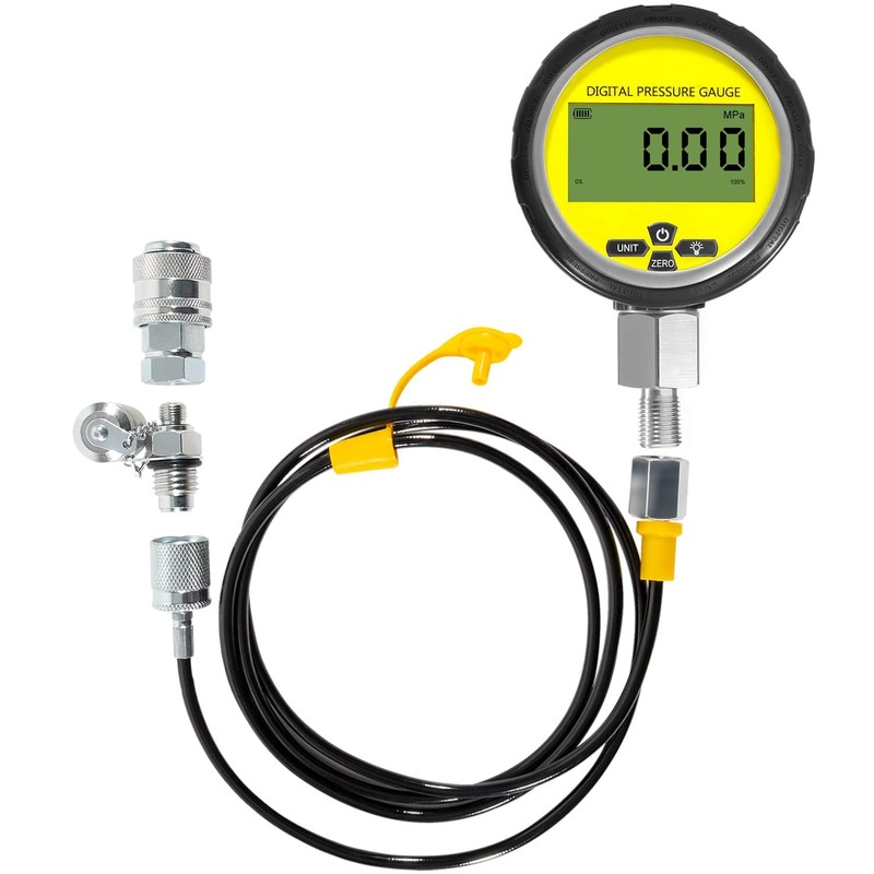 PumpShark 10000PSI Digital Hydraulic Pressure Test Kit - 1/4 Inch