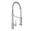 Kitchen Faucet, Commercial Kitchen Sink Faucets with Pull Down Sprayer,