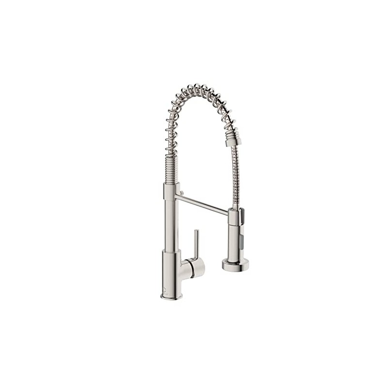 Kitchen Faucet, Commercial Kitchen Sink Faucets with Pull Down Sprayer,