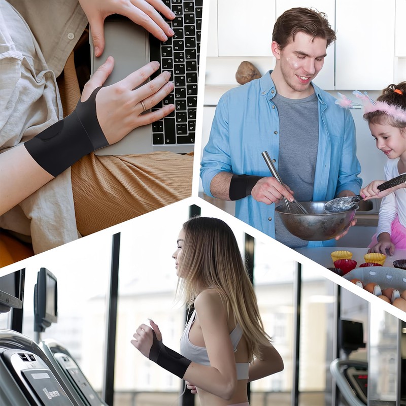 KUENZ Wrist Support, Ultra-thin Rubber, Strong Support, Thumb Base Support,
