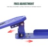 Phamyor Aluminum Anti-Slip Dead Pedal Driver Foot Rest Pad Fit