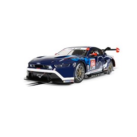 Scalextric C4503 Ford Mustang GT3 - Multimatic Motorsports Cars - World Sport Champ/Endurance for ages + 3 Years, Blue and White