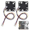 YENOVO 2 Pack Hotend Cooling Fans Compatible with Bambu Lab
