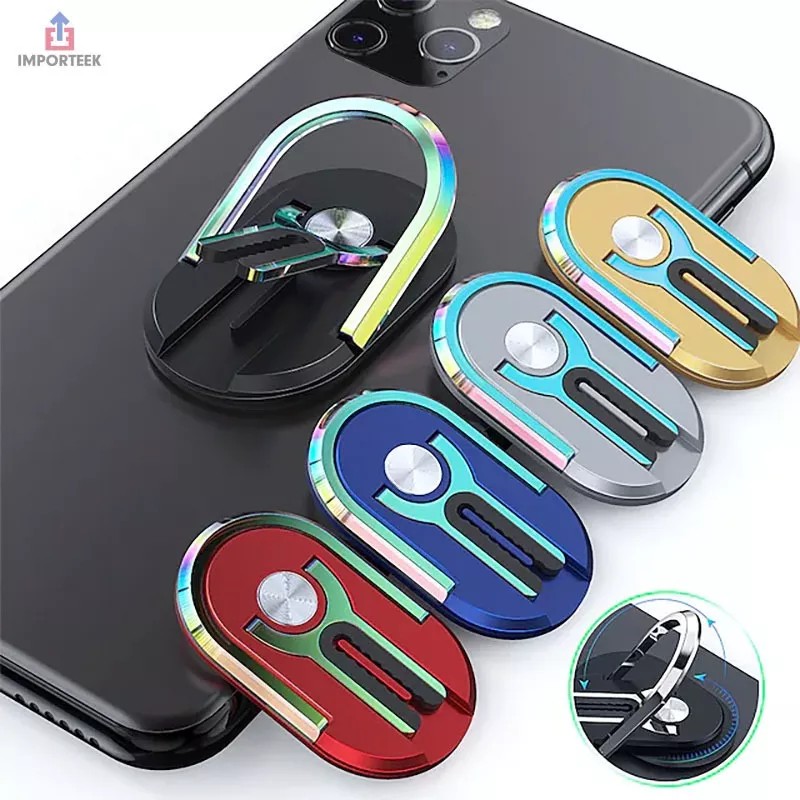 Importeek Soporte Sujetador Celular Anillo Base Auto Rejilla Aire 360