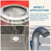 PATIKIL 2" Diameter 304 Stainless Steel Perforated Sheet, 2 Pcs