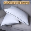 HYVIF Set of 2 Luxury Down Fiber Pillow - Soft