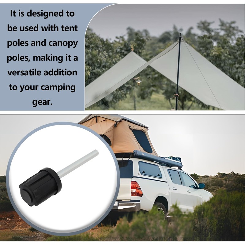 Be In Your Mind 8pcs 19mm Canopy Rod Thimble Tent