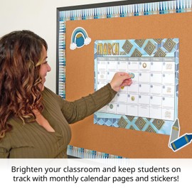 Really Good Stuff Monthly Calendar Pages 2025-2026 - Cool & Calm