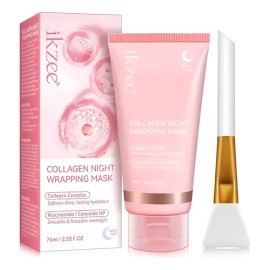 Mascarilla Noche + Colágeno Hidrata Reafirma Nutre | Kit 4p
