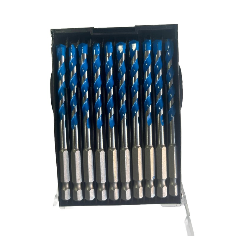 Sivitec 10 Piece 6mm Masonry and Concrete Drill Bit Set