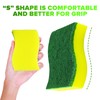 (24 Pack) Heavy Duty Scrub Sponges by SCRUBIT – Kitchen