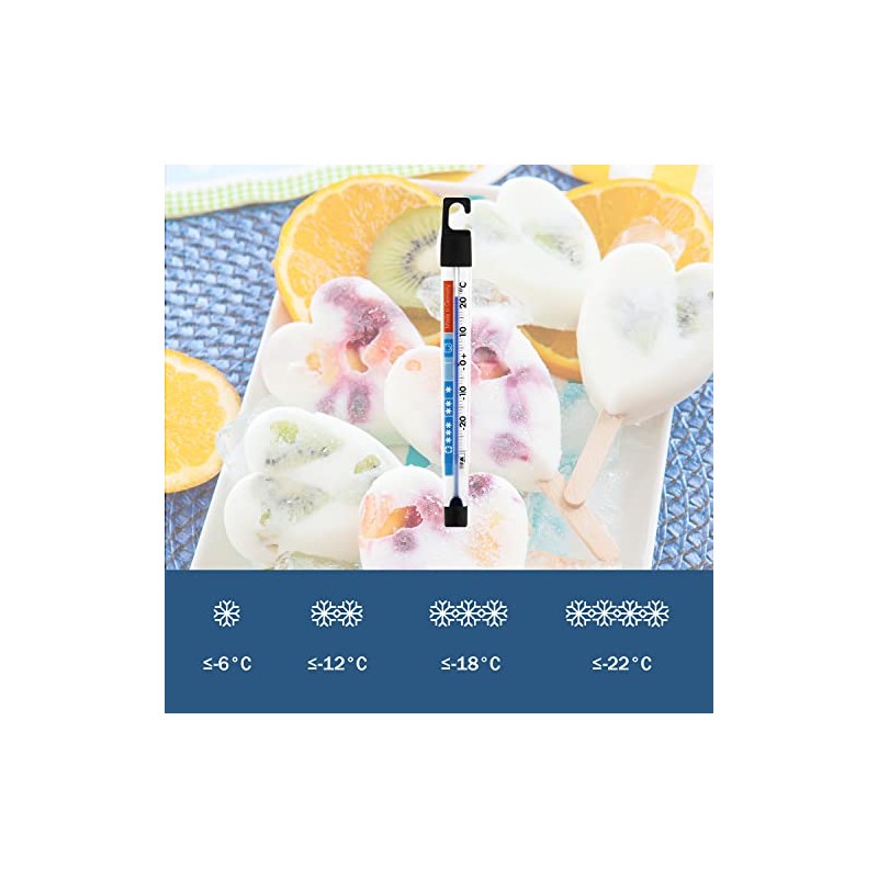 TFA Dostmann 14.4002 Analogue Cooling Thermometer Temperature Control Fridge Freezer