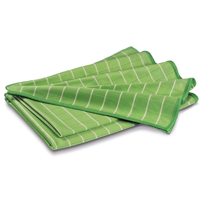 POLYCLEAN 5 x Bamboo Cloth, Glass Polishing Cloth with Bamboo
