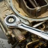 Husky Quad Drive SAE Ratcheting Wrench Set (2-Piece)