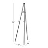 Deco 79 Metal Extra Large Free Standing Adjustable Display Stand