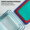 Pyrex Simply Store (5-Pack) Large Glass Food Storage Containers Set,