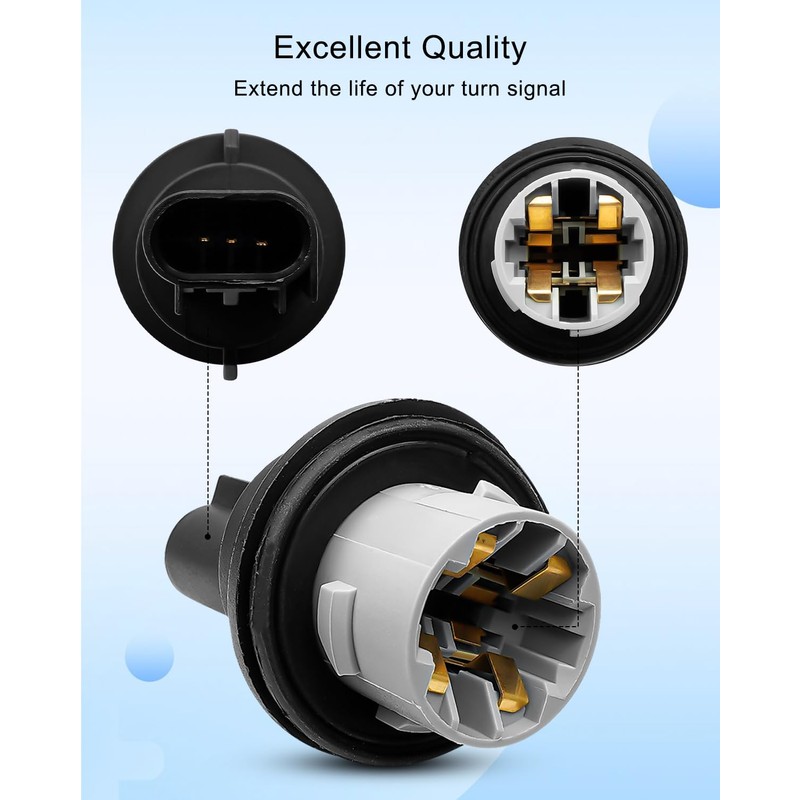 Turn Signal Light Bulb Socket Fit for Dodge Caliber Challenger