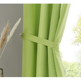 Gardinenbox Berlin 20400N2 Curtains with Loops, Set of 2