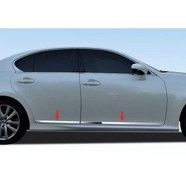 Tyger Auto Made in USA! Compatible with 2012-2020 Lexus GS Chrome Stainless Steel Lower Accent Trim 0.75" to 1" Wide 4PCS