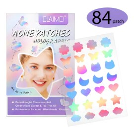 86 Parche Holográfico Acné Espinillas Tea Tree Pimple Patch