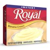 Royal Instant Pudding Dessert Mix, Banana Cream, Fat Free (12